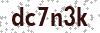Security Code - Visually impaired may click to display readable code in new window