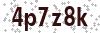 Security Code - Visually impaired may click to display readable code in new window