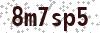 Security Code - Visually impaired may click to display readable code in new window