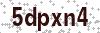 Security Code - Visually impaired may click to display readable code in new window