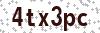 Security Code - Visually impaired may click to display readable code in new window