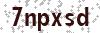 Security Code - Visually impaired may click to display readable code in new window