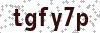 Security Code - Visually impaired may click to display readable code in new window