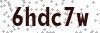 Security Code - Visually impaired may click to display readable code in new window