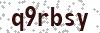 Security Code - Visually impaired may click to display readable code in new window