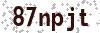 Security Code - Visually impaired may click to display readable code in new window