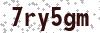 Security Code - Visually impaired may click to display readable code in new window