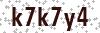 Security Code - Visually impaired may click to display readable code in new window