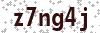 Security Code - Visually impaired may click to display readable code in new window