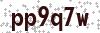 Security Code - Visually impaired may click to display readable code in new window
