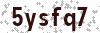 Security Code - Visually impaired may click to display readable code in new window