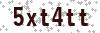 Security Code - Visually impaired may click to display readable code in new window