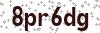 Security Code - Visually impaired may click to display readable code in new window