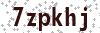 Security Code - Visually impaired may click to display readable code in new window
