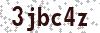 Security Code - Visually impaired may click to display readable code in new window