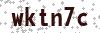 Security Code - Visually impaired may click to display readable code in new window