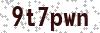 Security Code - Visually impaired may click to display readable code in new window