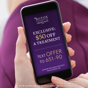 $50 OFF Botox Treatment